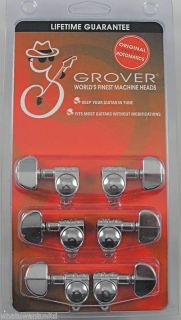 Grover 102 C Rotomatics 3 per Side Guitar Tuning Keys