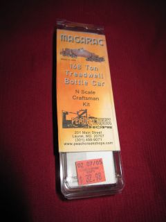 Magarac 168 Ton Treadwell Bottle Car Craftsman Kit N Scale Peachcreek
