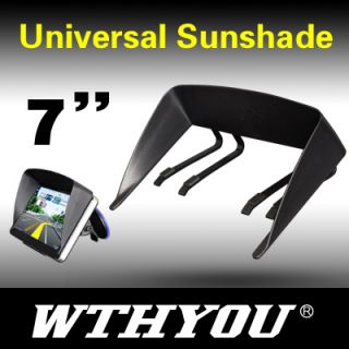 S07 Sun Shade for Universal 7 inch Car GPS Navigator