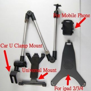 Car Seat Bolt Floor Mount Z Arm Holder for Tablet Galaxy Tab Note iPad
