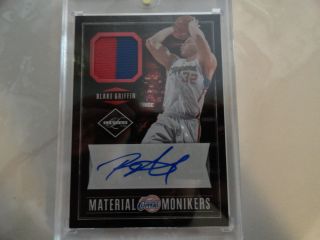 2011 12 Limited Blake Griffin AUTO PATCH 1 1 CLIPPERS 2 COLORS RARE