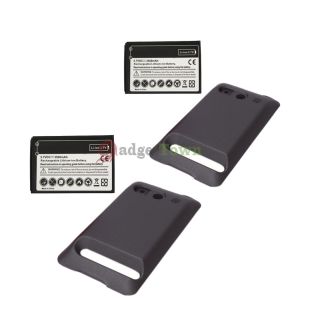 2X New 3500mAh Extended Battery for HTC Sprint EVO 4G C715E with Cover