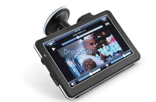 inch Touchscreen GPS Navigator with DVR Video Recorder Bluetooth AV