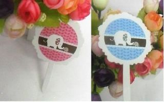  Cupcake Toppers / Picks   Baby Shower, Mum to Be, New Arrivals