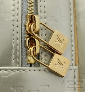 Louis Vuitton Gris Monogram Vernis Sac A Dos Backpack Bag New