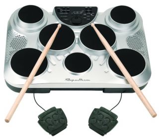  Electronic Drum Pads Set Electric Kit Percussion w Stand Sticks
