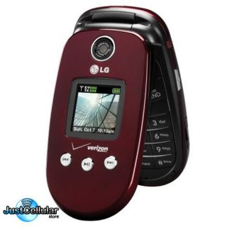   Verizon Page Plus VCast GPS Camera Cell Phone No Contract Maroon