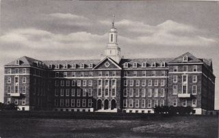 Glen Ellyn Illinois Maryknoll Seminary Building Vintage View Postcard