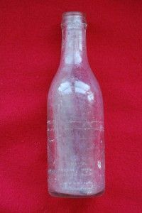 Antique Coca Cola Straight Sided Bottle Sanford FL