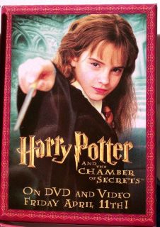 Hermione Granger on A Harry Potter and The Chamber of Secrets Pin