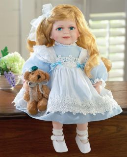 New The Heritage Signature Collection Gracie Porcelain Doll RARE