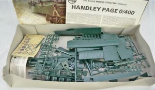 Airfix Handley Page 0 400 Series 6 1 72 Scale Plastic Airplane Model