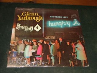Glenn Yarbrough Live Album LP LSP 3661 Stereo