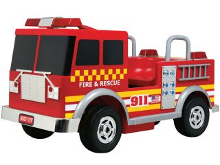 Kalee 12V Electric Ride on Toy Fire Engine Truck