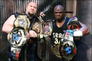 WCW World Tag Team Championship Title Belt Replica, Adult Size