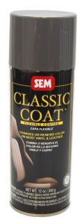 SEM Classic Coat Med Dark Graphite Vinyl Leather Paint