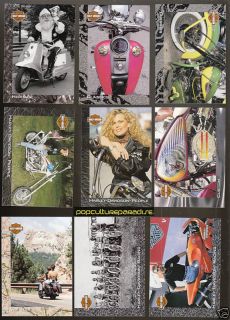 Harley Davidson Skybox 1994 Trading Card Set 1 90 Mint Motorcycles