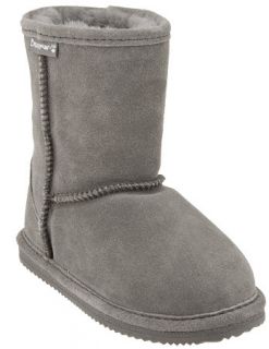 Bearpaw Eva Short Boots Women Shoes Gray 410 Size 7 New In