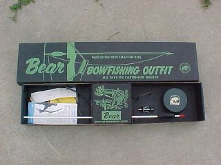 Bear Grayling Bowfishing Set in Original Box Near Mint