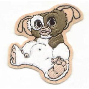 Gremlins Movie Gizmo Figure Puff Design Embroid Patch