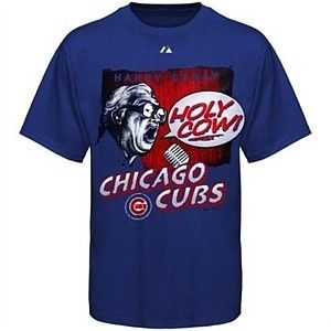 Chicago Cubs Harry Caray Dig in T Shirt by Majestic