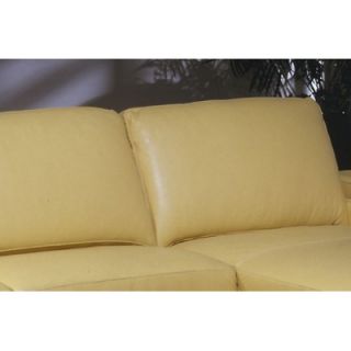 Omnia Furniture City Vibe Leather Sofa   CITV   3SS