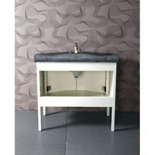 Legion Furniture 36.5 Single Bathroom Vanity Set in White
