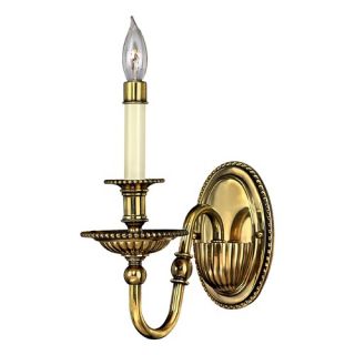 Sea Gull Lighting Williamsburgs Wall Sconce in Solid Brass   4167