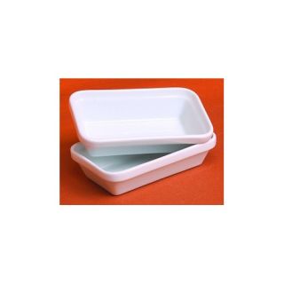 Pillivuyt 8 oz. Rectangular Stacking Hors DOeuvre Dish