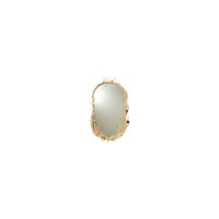 American Heritage Riviera Mirror in Suede   100842SD