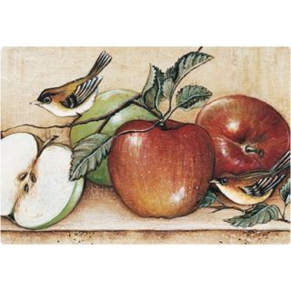 Magic Slice 7.5 x 11 Apples and Warblers Design Cutting Board