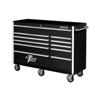 Extreme Tools 56 11 Drawer Professional Roller Cabinet in Black