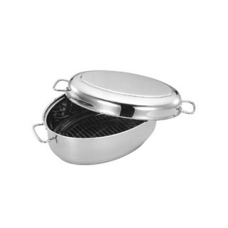 Cuisinox 15.2 x 10 Covered Oval Roaster