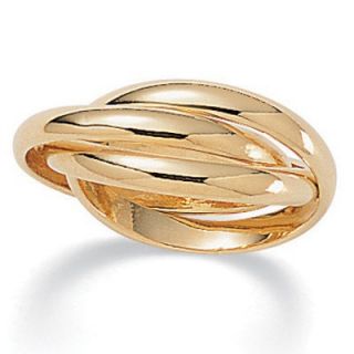 Palm Beach Jewelry 14K Rolling Gold   Plated Ring