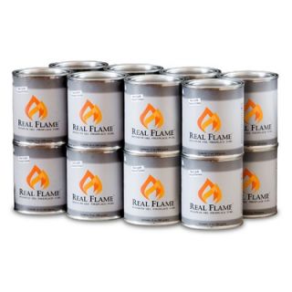 Real Flame Gel Fuel   16 Cans  