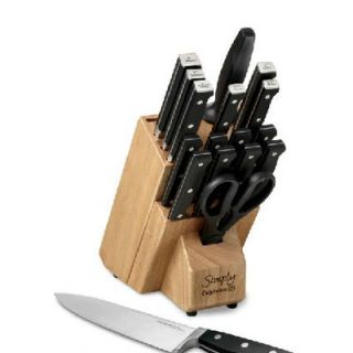 Calphalon Simply Forged Cutlery 18 Pieces Knife Block Set