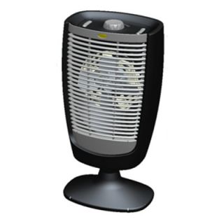  Whole Room Heater w/Energy Smart, 9.7 x 7.3 x 19.3, Black   HWLHZ8000