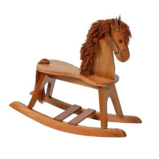 Storkcraft PlayTyme Childs Rocking Horse in Cognac Brown   06540
