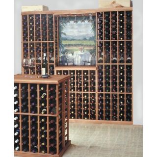 Wine Cellar Designer Series 244 Bottle Wine Rack   Wine Glass, Half