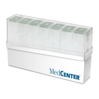 MedCenter System Deluxe 2 31 Day Organizers and 4 Alarm Reminder Clock