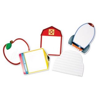 Learning Resources Themed Write and Wipe Boards   Assorted (Set of 5