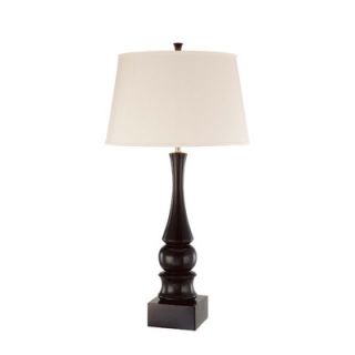 George Kovacs Lamps 29.5 Table Lamp in Black Gloss   P362 1 066C