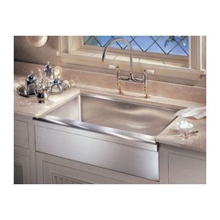  Manor House 33 Stainless Steel Apron Front Kitchen Sink   MHX710 33