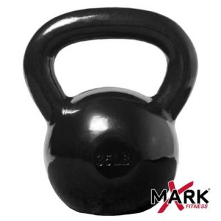 Mark 35 lb. Black Cast Iron Kettlebell   XM 3332 35
