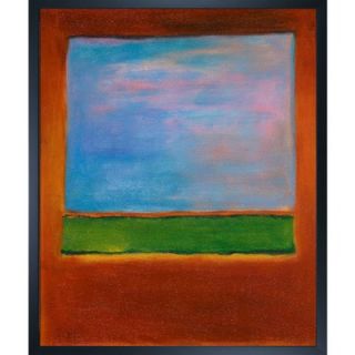  and Red, 1951 Canvas Art by Mark Rothko Modern   35 X 31