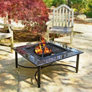 Corral Marble Fire Pit Table