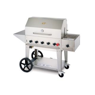 Crown Verity Natural Gas Grill On Cart   MCB 36   X
