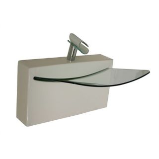LaToscana Cristal Wall Mount Bathroom Sink