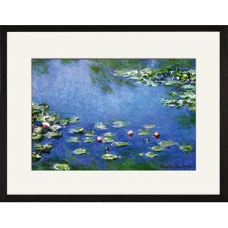  Global Water Lilies by Claude Monet, Canvas Art   47 x 35