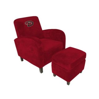 Imperial MLB Den Chair with Ottoman   1255 MLB